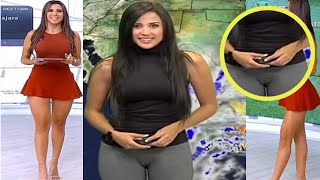 PRESENTADORA del clima se hizo VIRAL por este video [upl. by Aineval305]