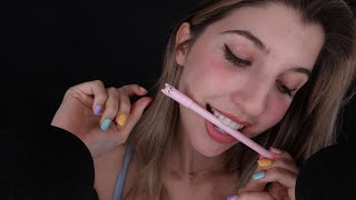 ASMR Pen Noms for Tingle Immunity ✨ [upl. by Delinda705]