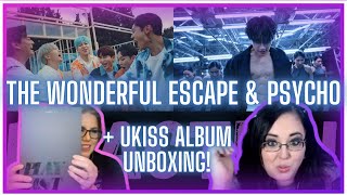 UKISS  The Wonderful Escape  JUN PSYCHO Official MV  UKISS Album Unboxing  KCord Girls React [upl. by Nylrats]