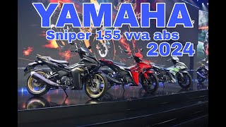 YAMAHA SNIPER 155 VVA ABS 2024  Available soon in the Philippines 🇵🇭 [upl. by Fanning]