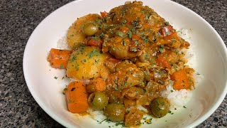 Fricasé de pollo Chicken Fricassee [upl. by Elurd121]