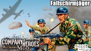 Company Of Heroes Blitzkrieg Mod Fallschirmjäger [upl. by Benedicto]