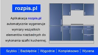 Program do obliczania formatek meblowych [upl. by Ingaborg172]