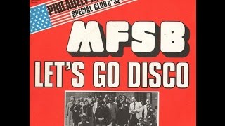 MFSB  Lets Go Disco 1975 [upl. by Nuahc437]