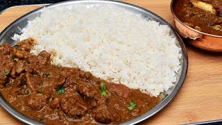 Easy Mutton Curry Recipe Mutton Gravy in Pressure Cooker [upl. by Scever108]