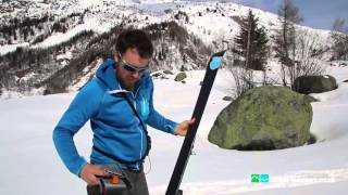 How to put skins on skis or splitboard [upl. by Mansur]