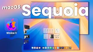 macOS Sequoia Theme for Windows 11 [upl. by Ynehteb]