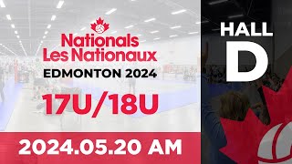 2024 Volleyball Canada Nationals 🏐 Edmonton 17U18U  Day 1 AM Wave  Hall D 20240520 [upl. by Cacia]