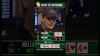 Difference Phil Hellmuth 05 poker [upl. by Adigirb]