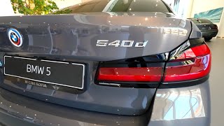 2023 BMW 540d xDrive Sedan M package G30  Interior and exterior Overview Specifications [upl. by Sedruol]