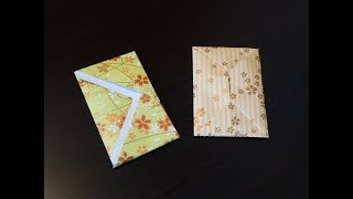 Comment faire Petit enveloppe Origami Lart du pliage de papier [upl. by Gotthelf]