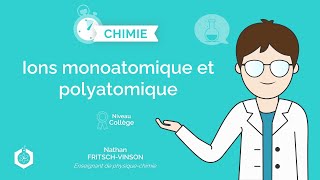 ⌚🧪 Ions polyatomique et monoatomique ‖ PhysiqueChimie ‖ Collège [upl. by Enaej]