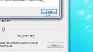 How to delete a system restore point in Windows 7 [upl. by Introk823]