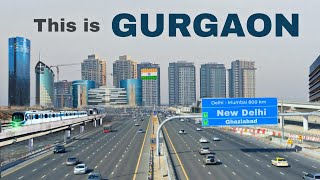 Gurgaon City  Cyber hub of India  Delhi Ncr Gurugram 🇮🇳 [upl. by Ardried267]