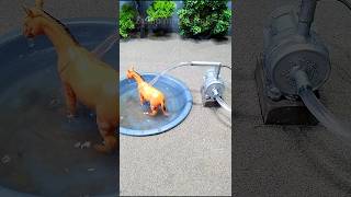 Diy how to make horse water bathed  Mini motor water pump mini tractor project  293 [upl. by Dnomsad]