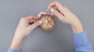 Kumihimo Tutorial Frieda amp Nellies Vintage Inspired Flower Friendship Bracelet [upl. by Otero]