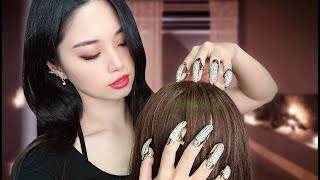 ASMR Realistic Scalp Massage and Hair Play [upl. by Kittie800]