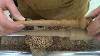 Woodturning a Traditional Scottish Porridge Spurtle from Beech [upl. by Ardeha]