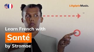 Stromae  Santé Lyrics  Paroles English amp French [upl. by Isnyl593]