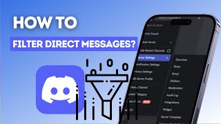 How to filter direct messages on Discord [upl. by Oreste]