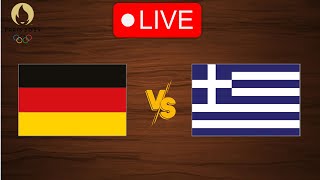 🔴 Live Germany vs Greece  Olympic Games 2024  Live Play By Play Scoreboard [upl. by Harneen]