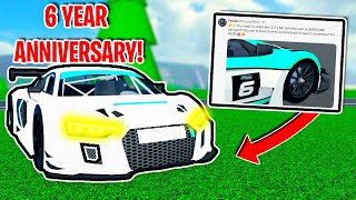 6 Year ANNIVERSARY UPDATE Coming To Car Dealership Tycoon [upl. by Rorry]