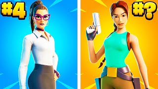 The SWEATIEST Battle Pass Skins in Fortnite [upl. by Alihs188]