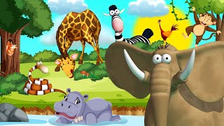 Gazoon  Tricks And Jokes  Jungle Book Diaries  Funny Animal Cartoon For Kids [upl. by Grand]