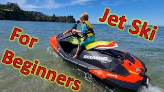 How to Jet ski PWC beginners guide 101 on Sea Doo Spark Trixx [upl. by Burkhart794]