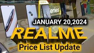 REALME PRICES UPDATE C51 C53C551111PRO 5G11 PRO 5GPAD2PAD XPADWATCH3T300 [upl. by Ayardna]