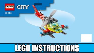 LEGO Instructions  City  60320  Fire Station Book 1 [upl. by Nimajaneb]