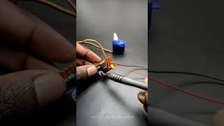 DIY servo tester using ic 555 shorts youtubeshorts [upl. by Gilles]