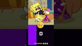 Poor SpongeBob and Sandy 2 😭😭😭😭😭  duckygames7540  Bouncing Square spongebob [upl. by Eseela53]