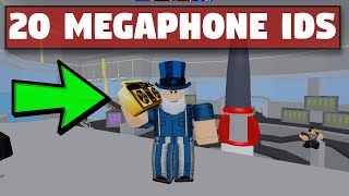 20 ROBLOX Arsenal Megaphone amp Boombox Ids  ROBLOX Arsenal [upl. by Ahsyak]