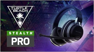 Turtle Beach Stealth Pro Multiplatform Wireless NoiseCancelling Gaming Headset for Xbox [upl. by Tsiuqram382]