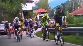 La Vuelta  Brambilla punches Rovny stage 16 [upl. by Topper]