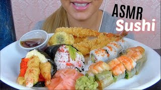 ASMR Sushi Whispering  Eating Sounds  EatWithJas91 [upl. by Cheryl]