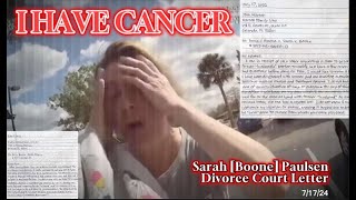 Sarah Boone Paulsen’s Leaked Letters Divorce Drama Unsealed  A Dramatic Reading [upl. by Con]