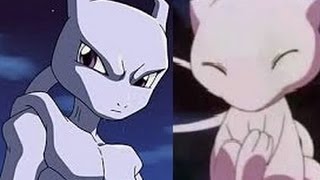 Pokemon Mewtwo Vs Mew Battle of the Strongest [upl. by Verda117]