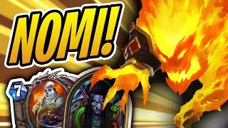 ABSOLUTE DESTRUCTION WITH CHEF NOMI  Nomeme Nomi Priest  Rise of Shadows  Hearthstone [upl. by Aneema583]