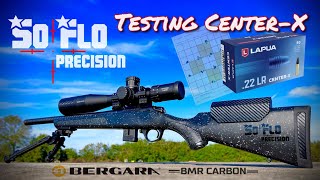 Bergara BMR Carbon  Lapua CenterX  50 Yard Groups [upl. by Fabozzi694]