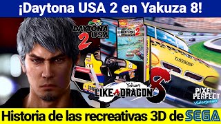 Daytona USA 2 llega a consolas por primera vez gracias a Yakuza 8 [upl. by Laekim641]