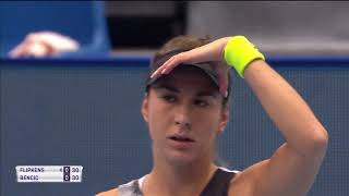 VTB Kremlin Cup 2019 — K Flipkens vs B Bencic [upl. by Shute]