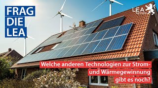 Frag die LEA Solar und weitere Technologien aus dem Bereich der Erneuerbaren [upl. by Drwde]