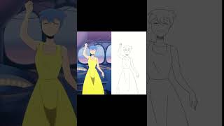 Joy Dancing Tyla Dance Inside Out Animation [upl. by Ahtnammas10]