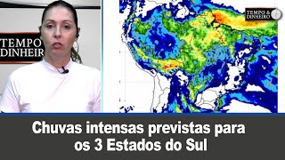 Chuvas intensas previstas para os 3 Estados do Sul Nordeste ainda com riscos [upl. by Jelks]