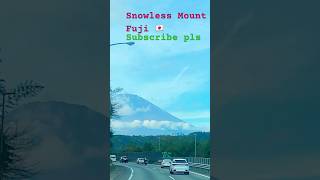 Still snowless 🗻 mountfuji coversong travel jjust nroasnow fypシ゚ foryou isuzuelf drive [upl. by Eibob]