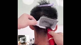 Fading Comb Professional Barber Clipper Blending Flat Top Hair Cutting Comb Heat Resistant [upl. by Ahidam]