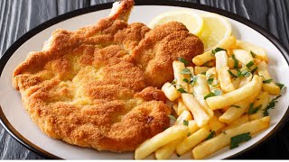 414plautdietschMilanesa Argentina Breaded beef cutlets Wiennerschnitzel [upl. by Alexandria]