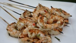 Grilled Caribbean Shrimp Skewers [upl. by Pulcheria]